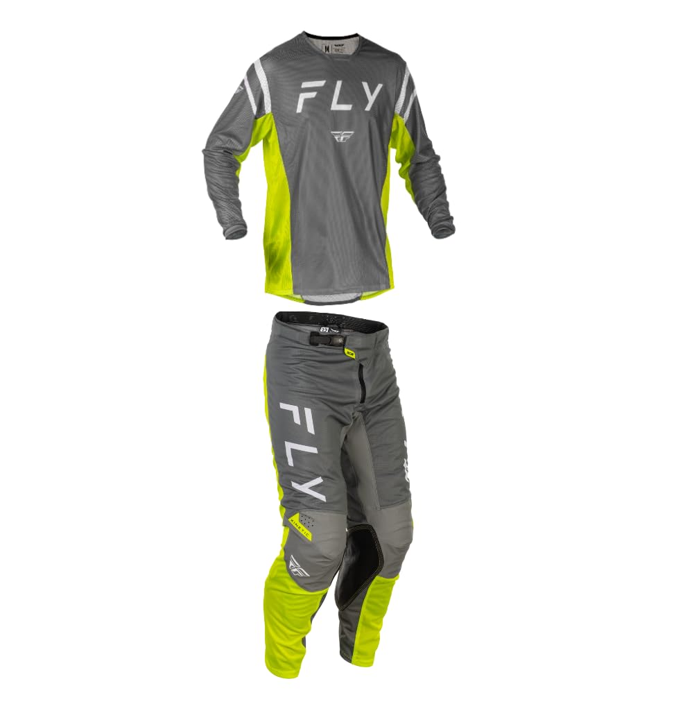 Fly Racing Kinetic Mesh Center Men's Moto Gear Set - Pant and Jersey Combo