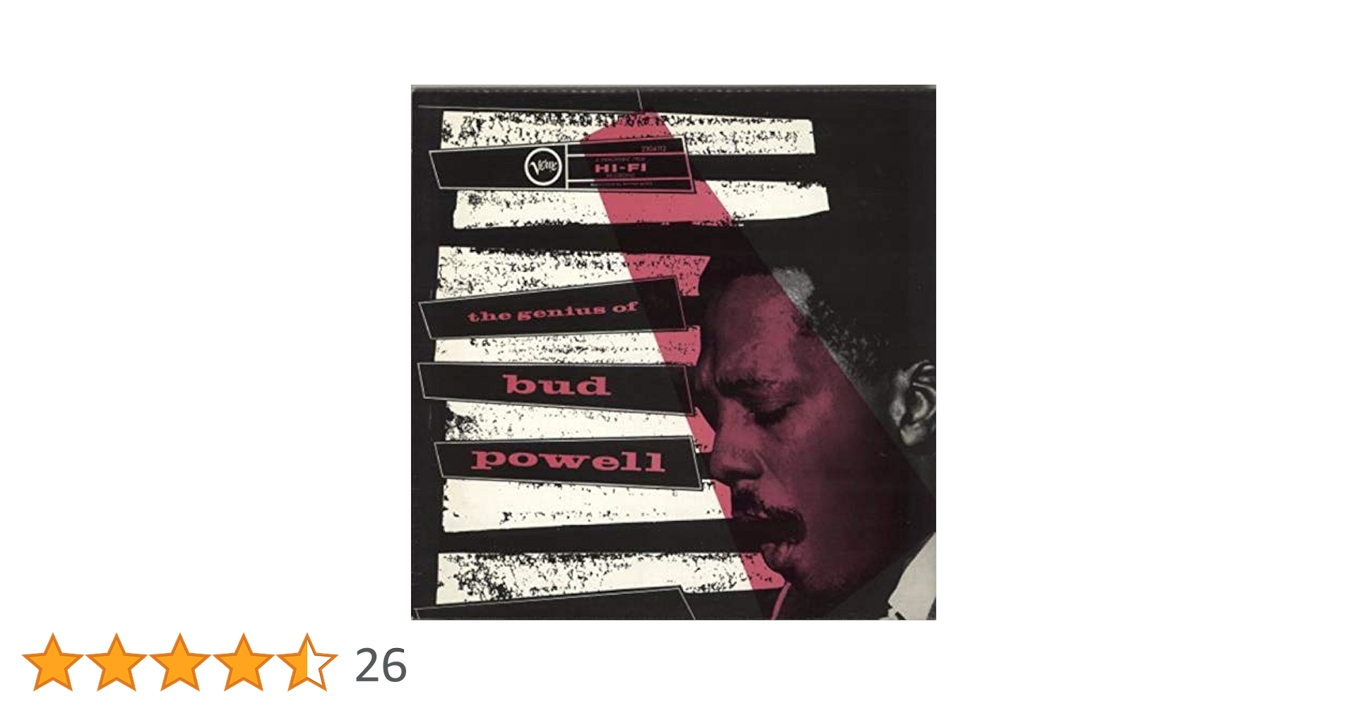 バドパウエル Bud Powell【国内盤特別仕様・美品・聴感◎・入手困難】 バドパウエル Bud Powell【国内盤特別仕様・美品・聴感◎・入手