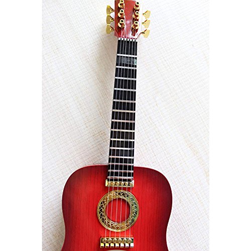 Image of Guitar Shaped Beautiful Wall Clock for Your Home Decor and Best Gift for Your Loved Ones(24 inch)(60 cm)