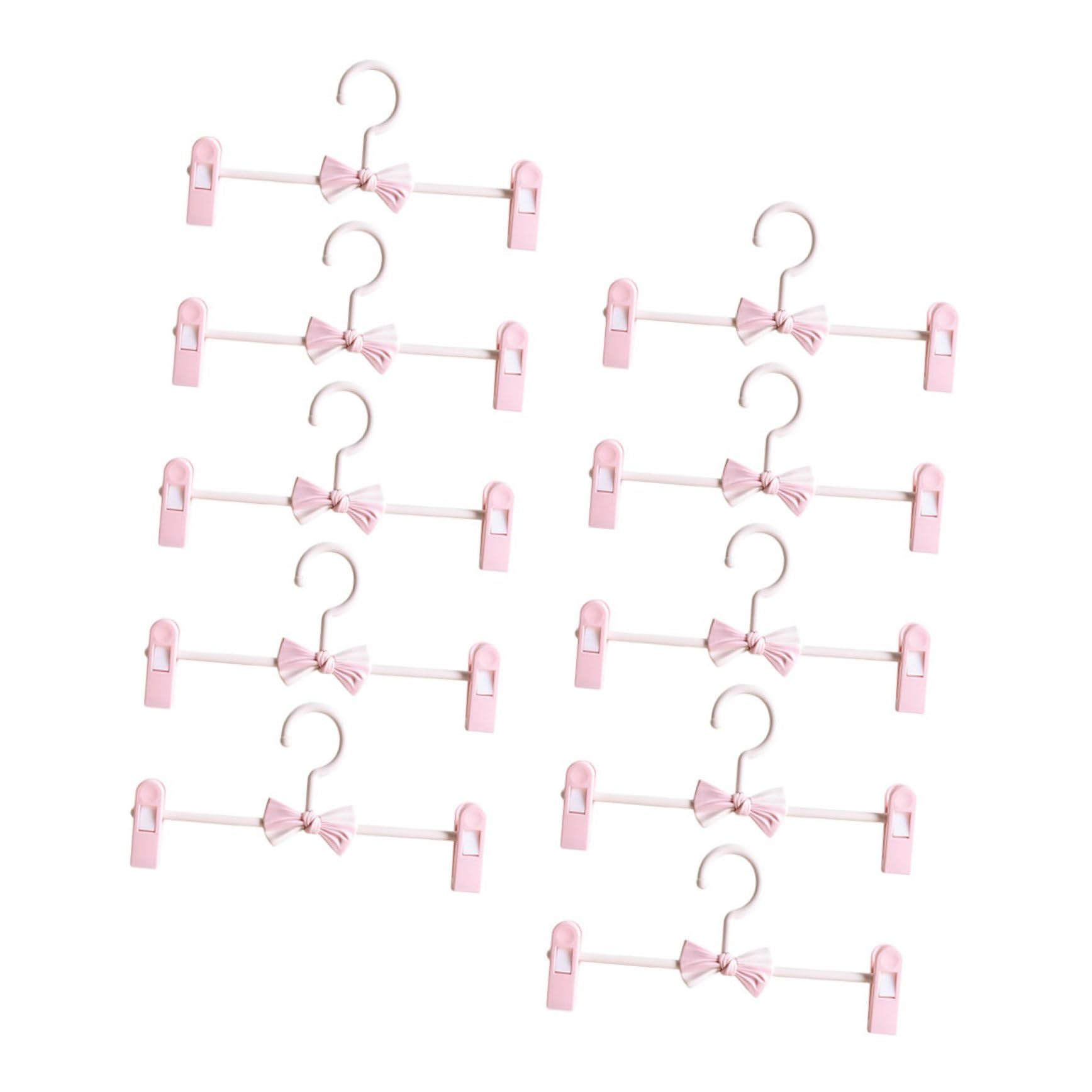 Cintres pour jupes et pantalons FRCOLOR pour organiser facilement votre dressing familial