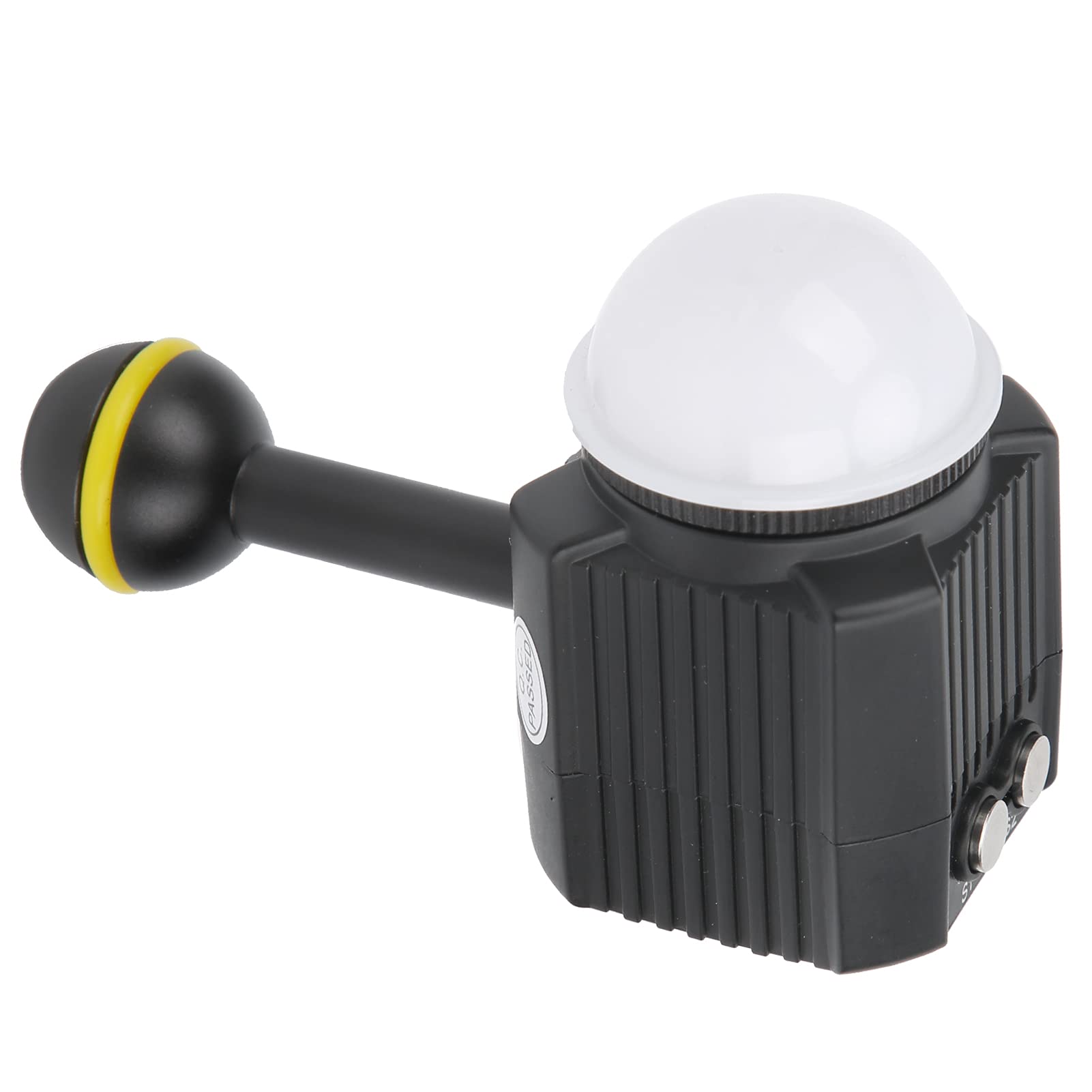 Tauchlicht 60M Unterwasserkamera LED-Videolicht Dimmbares Wasserdichtes LED-Videolicht Füllen Sie das Nachtlicht 7500K Tauchen Unterwasserfotografie Licht Licht Wasserdichtes