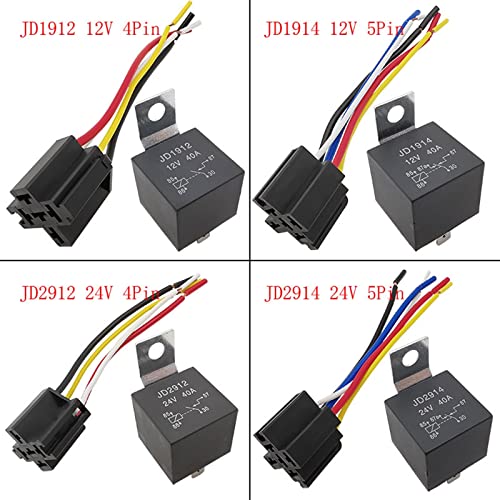 Relais automobile 24V 40A JD2914 étanche évitant les courts-circuits - 3