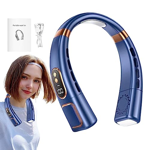 Ventilador de pescoço - Ventiladores de pescoço de resfriamento de 5 velocidades Leafless - Ventilad