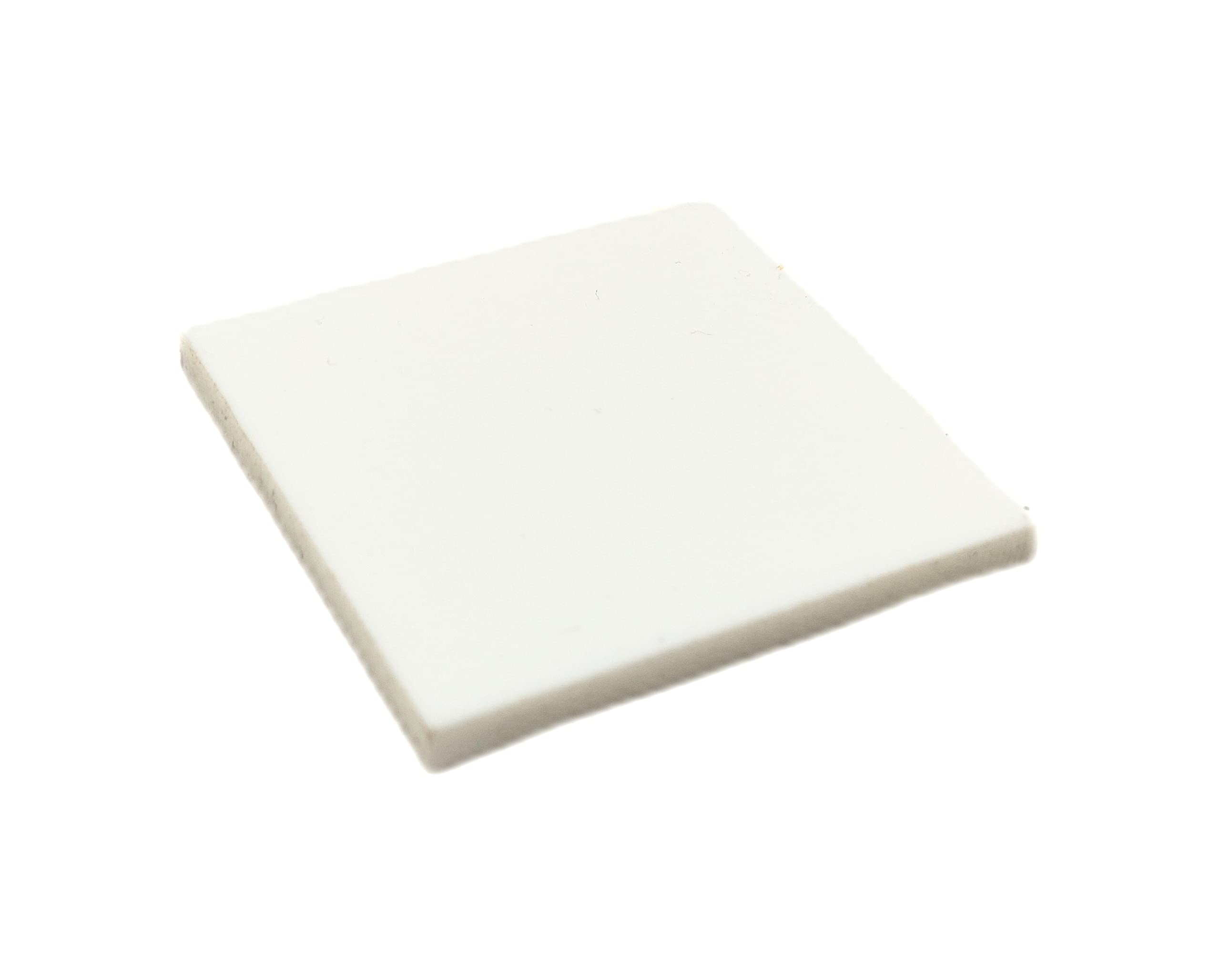 Marketing Holders White Acrylic Square 6" Sheet 0.118" Thick DIY Tile For Event Decor Cake Bases Arts And Crafts Projects-453789