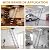 12 Steps Attic Ladder Pull Down System, 138" H Thicken Wall-Mounted Retractable Attic Stairs with 2 Handrails, Telescoping Access Ladder with Anti-Slip Steps, Folding Attic Staircase for Home Indoor