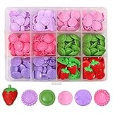 Uso: los broches a presión se utilizan comúnmente para fabricar camisas, ropa para niños, baberos, toallas y otros objetos de bordado, artesanía, costura y hogar. Un kit ideal para proyectos de costura y de punto, ideal como regalo.