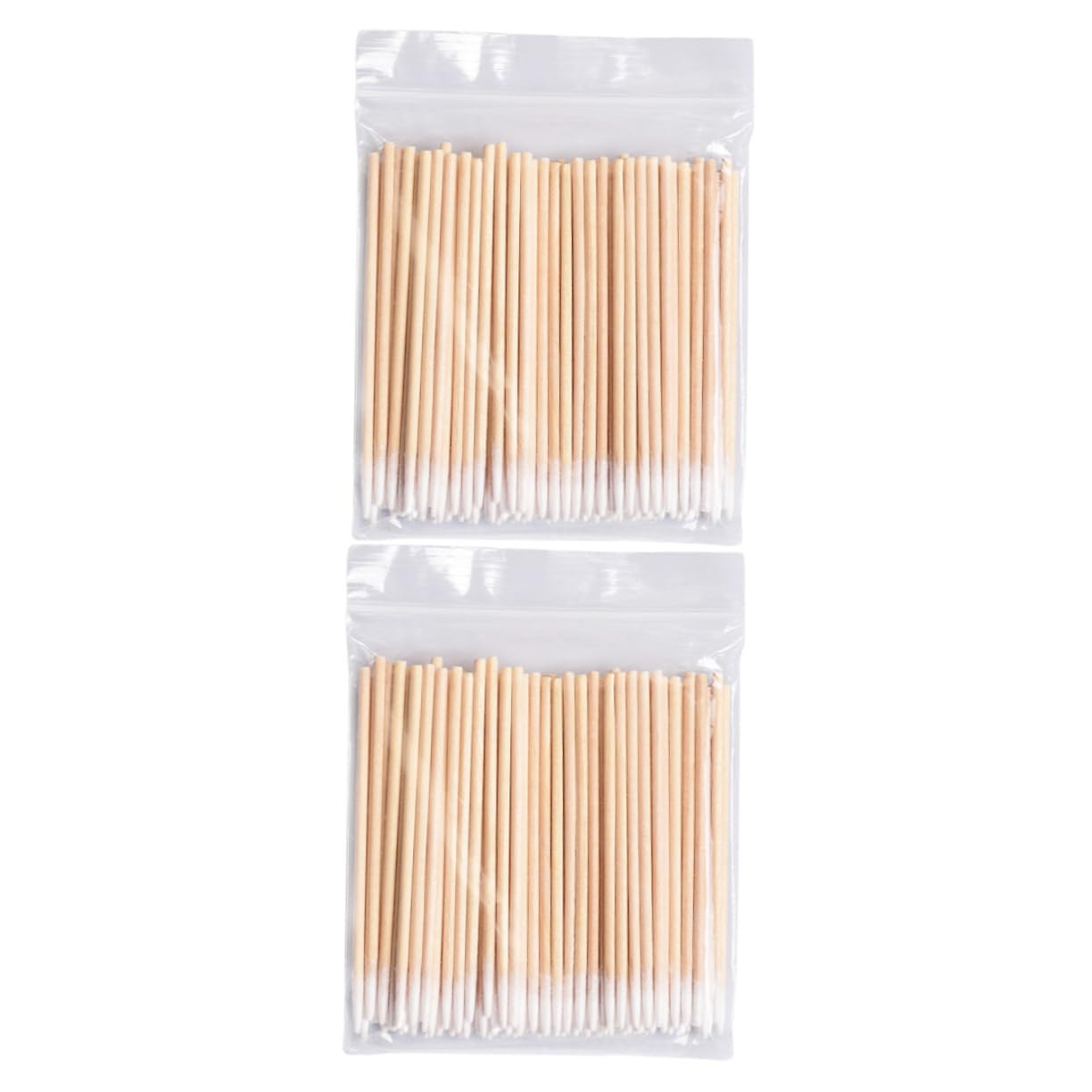 Mikinona 1000pcs Cotton Buds Cotton Swabs for Eyelash Cleaning Tattooing Makeup Removal