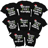 Matching Family Christmas Shirts Most Likely to Superlative Tee, Funny Pajamas Holiday Vacation Outfit Friends T-Shirt Multicolor
