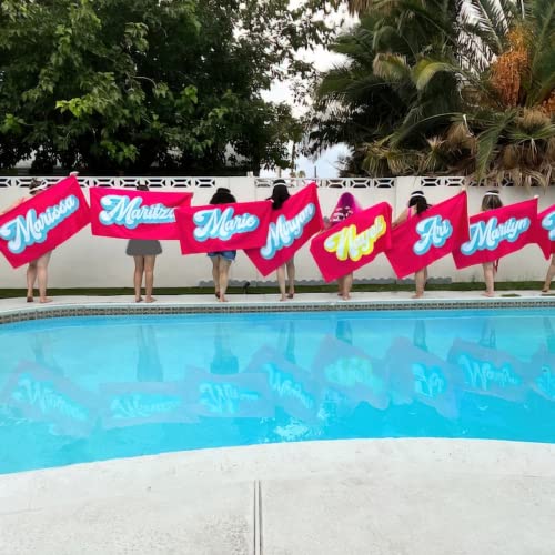 Personalized Beach Towel With Name Summer Towel Bathroom Bath Towel Swimming Christmas Towel Travel Beach Towel Quick Dry Personalized Name Bath Towel #TOP7