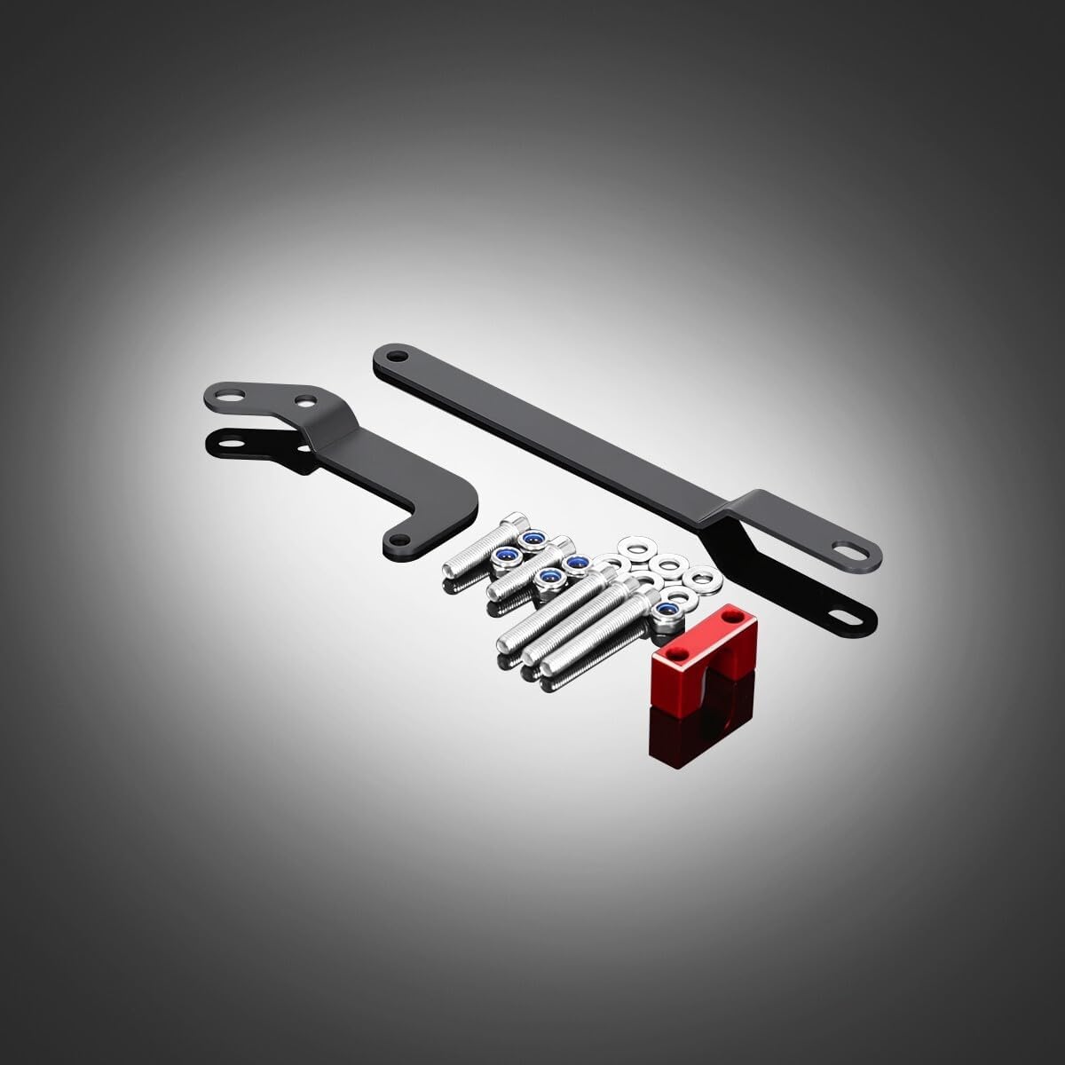 XR650L Subframe Support Brace Compatible with XR 650L 1993-2025 Motorcycle Frame Arm Reinforcement Bracket (Red)