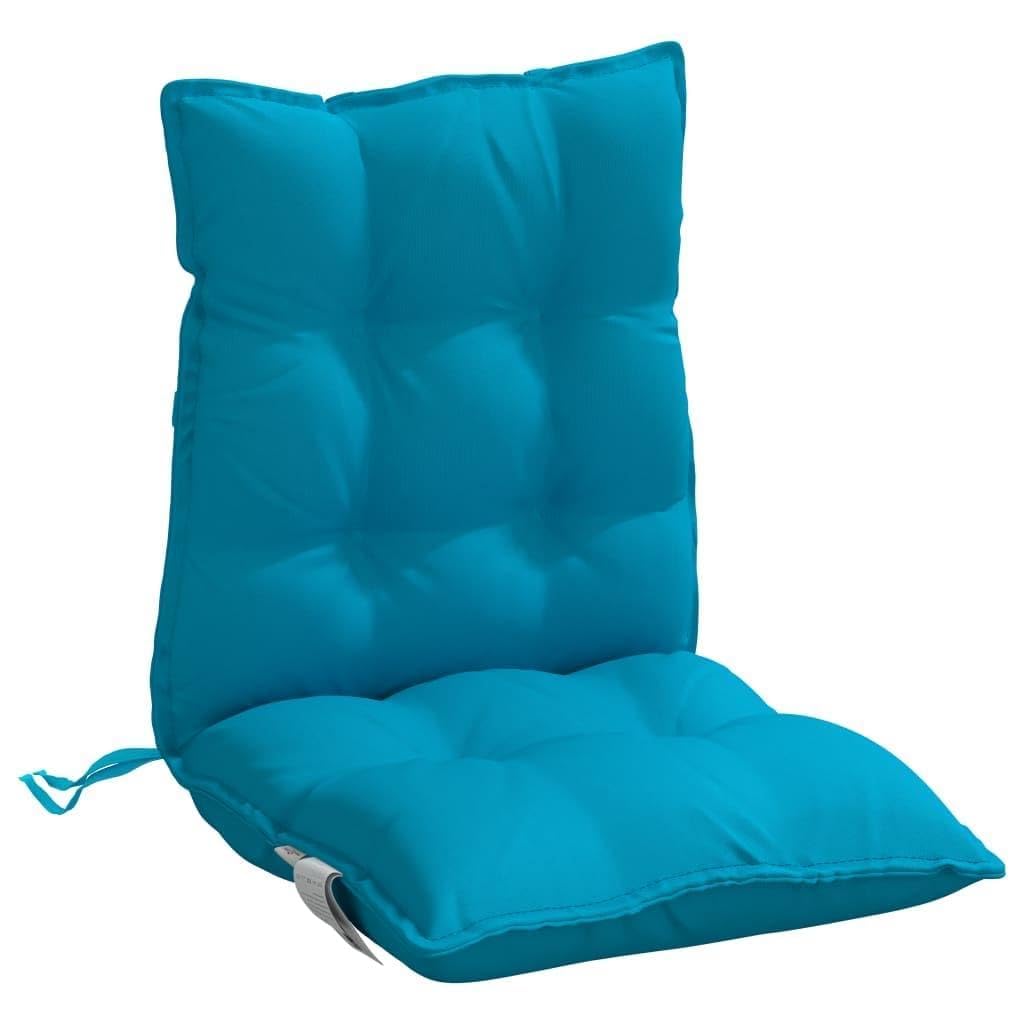 Coussin pour fauteuil à dossier bas imperméable pour vos repas en terrasse