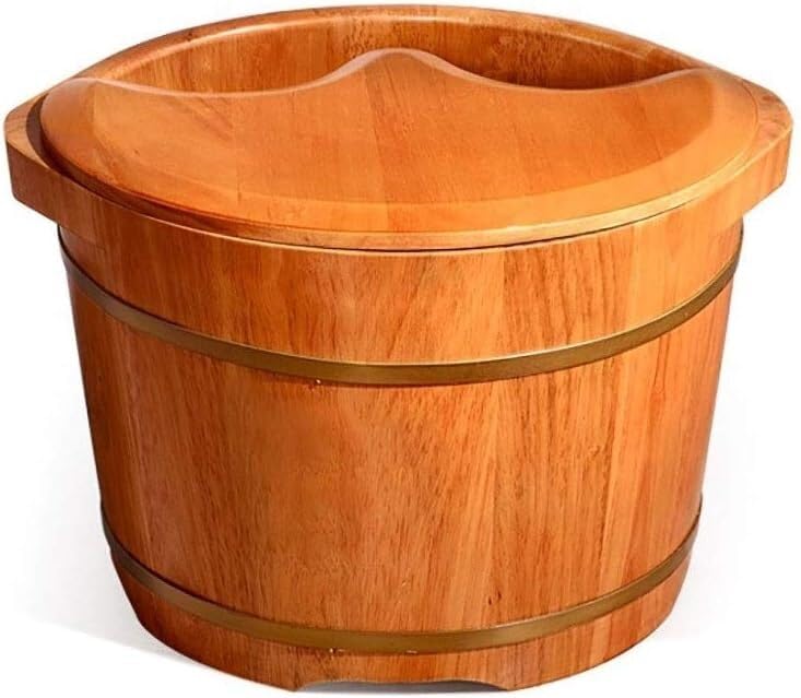 Balde de Madera para Baño de Pies, para Adultos