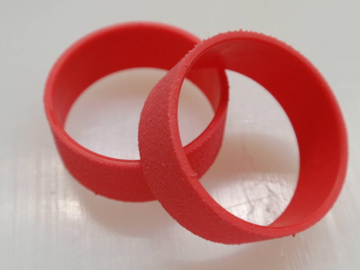 az 大径ローハイト ペラ 肉厚1.2mm ミニ四駆/赤/1.2mmに限り段付き変更可/段無0.8mm1.0mm1.5mmに変更可ハ