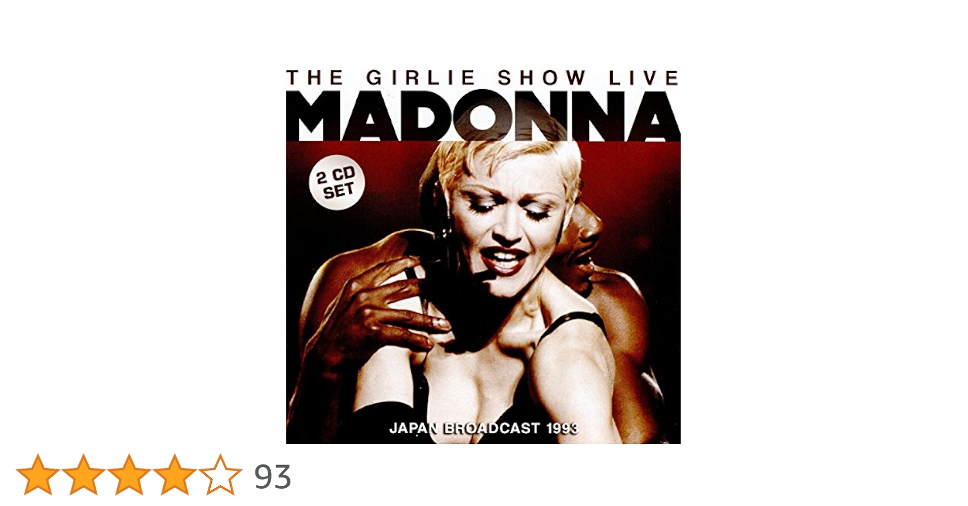 マドンナガーリーショー　未発表ＣＤ付 The Girlie Show : Madonna: Amazon.fr: CD et Vinyles}