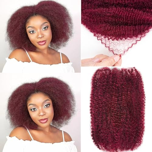 Afro Kinky-curly Human Hair Bulk for Twist 14 Inch Afro