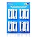 Kupton Replacement Brush Heads for Oral B, 16 Pcs Electric Toothbrush Replacement Heads for Oral B Pro 3000 Pro 5000 Pro 7000, Include Precision Clean, Cross, Floss Action & 3D Whitening Brush Heads