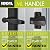 Ideal Security Inc. BK1216BL ML Lever Set with Keyed Deadbolt, 4 Posts, Black