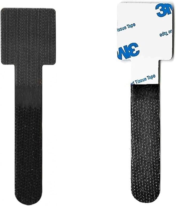 20 Pcs Cable Organizer Cord Organizer Cable Ties Deskback Cord Management Straps Desk Accessories