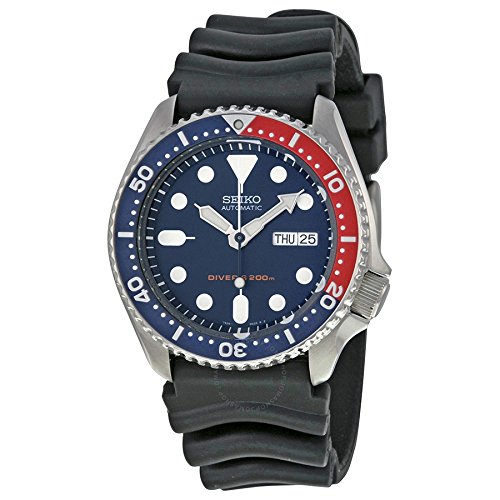 (ZCR[) SEIKO Divers_Co[YYEHb` Automatic Deep Blue Dial Black Rubber Men Watch SKX009K1 (sAi) najaba