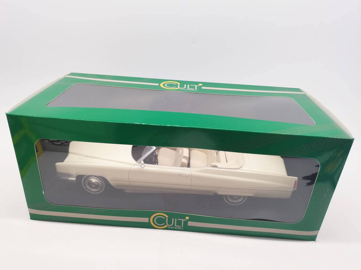 Amazon.co.jp: Cult 1/18 Cadillac De Ville 1970 WH : Hobbies