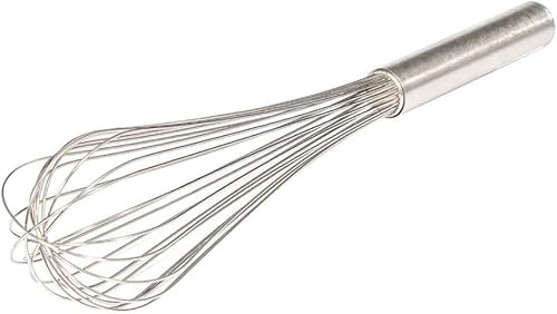 Látigo de alambre de piano de acero inoxidable de 14 pulgadas - Batidor de alambre para batir cocinar batir mezclar mezclar ingredientes mezclar