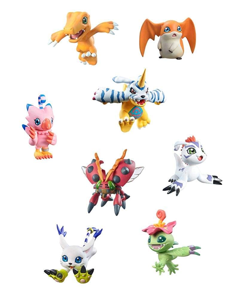Digimon Adventure Digi Colle Mix Box All 8 Types Full Set Figure