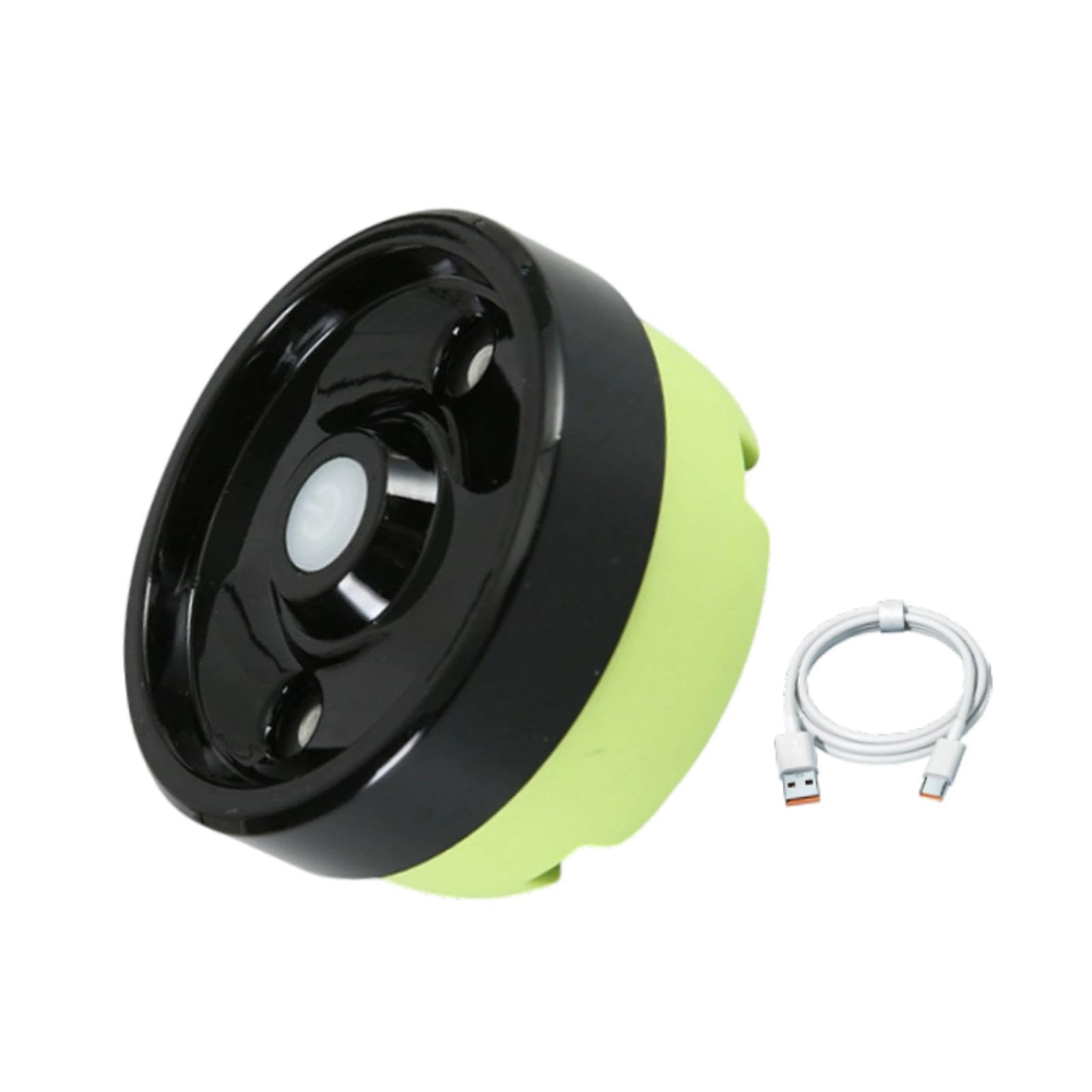 Menolana Badminton Ball Steamer Feather Shuttlecock Humidifier Lightweight Maintenance Moisturizing Birdie Storage Container Top Cover, Black Green