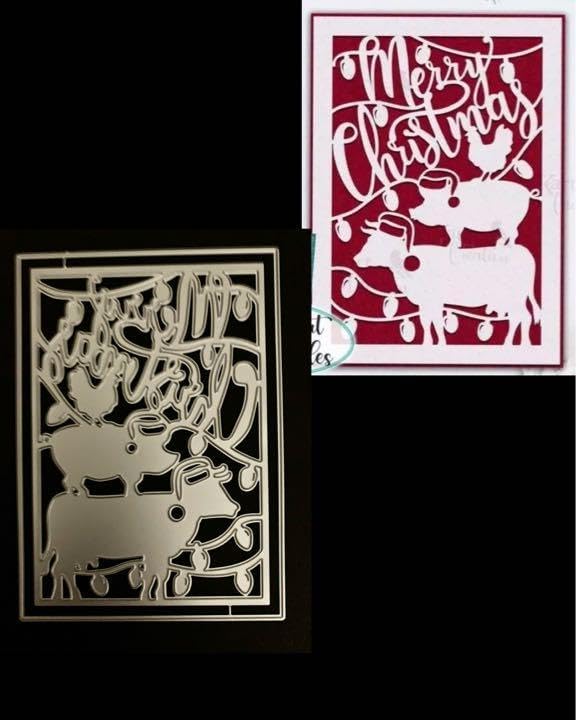 クリスマスカッティングダイ #733