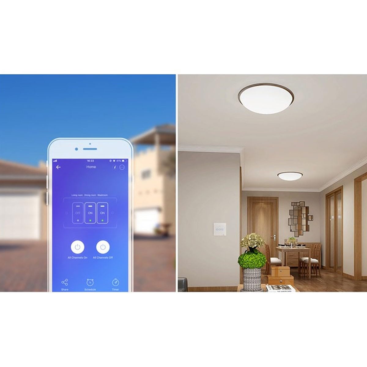 Sonoff Interruptor Táctil T2 2C WiFi marca
