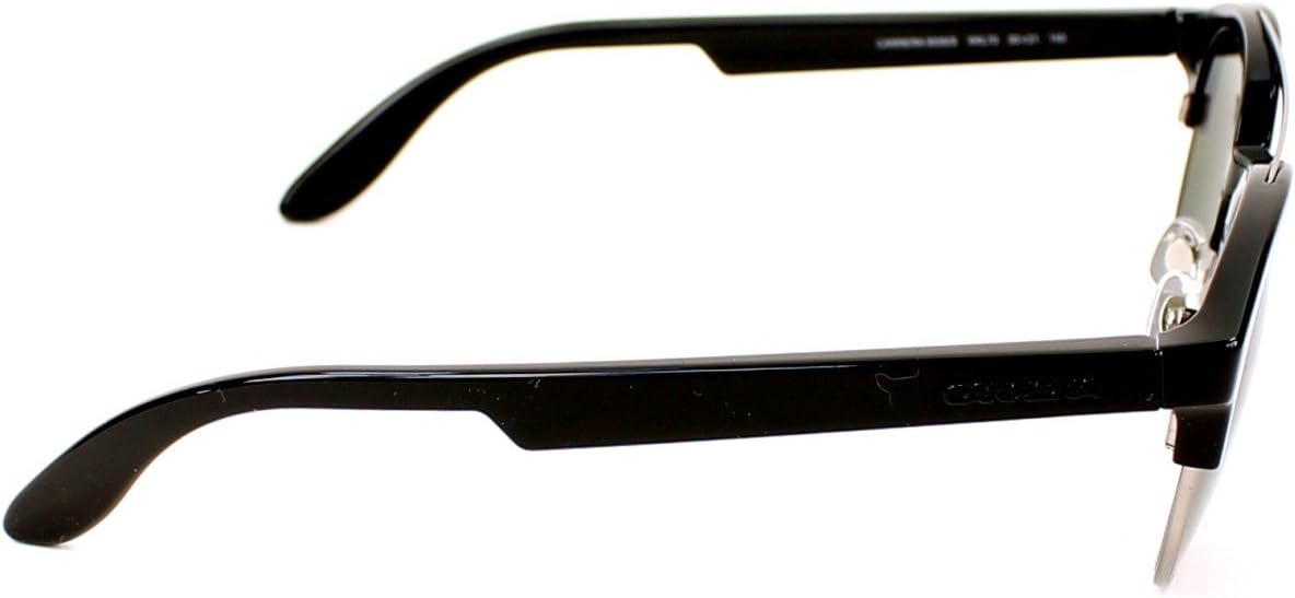 Carrera CA5035/S Round Sunglasses, Black Dark Ruthenium/Brown, 50 mm