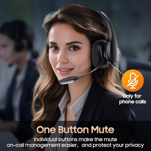 Trucker Bluetooth Headset 55Hr Working Time