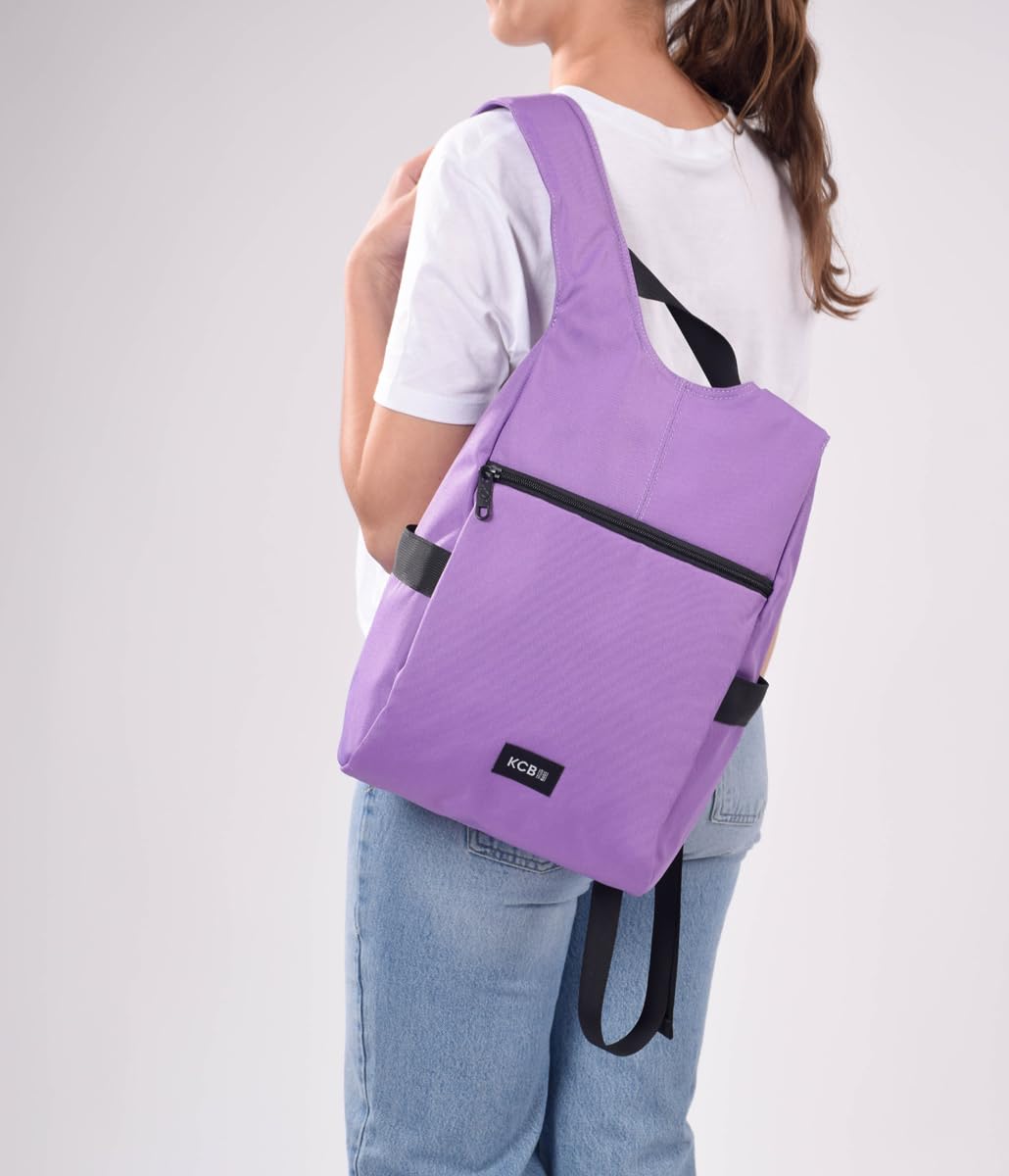 KCB Mochila antirrobo grande Underseat | Mochila de viaje | 100% Vegana