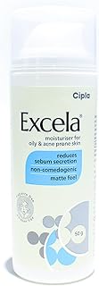 Cipla Excela Moisturiser for Oily &amp; Acne Prone Skin, 50g