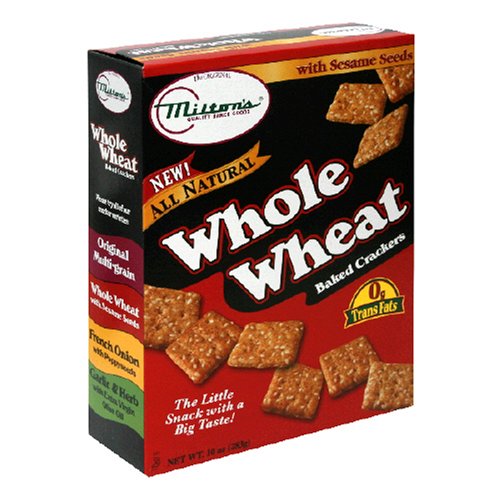 Milton's Baking Company, Whole Wheat Crackers with Sesame