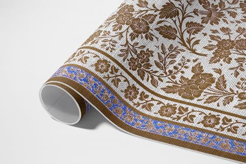 Tapis en vinyle extérieur 60x90 cm résistant décoloration rectangle PVC - 6