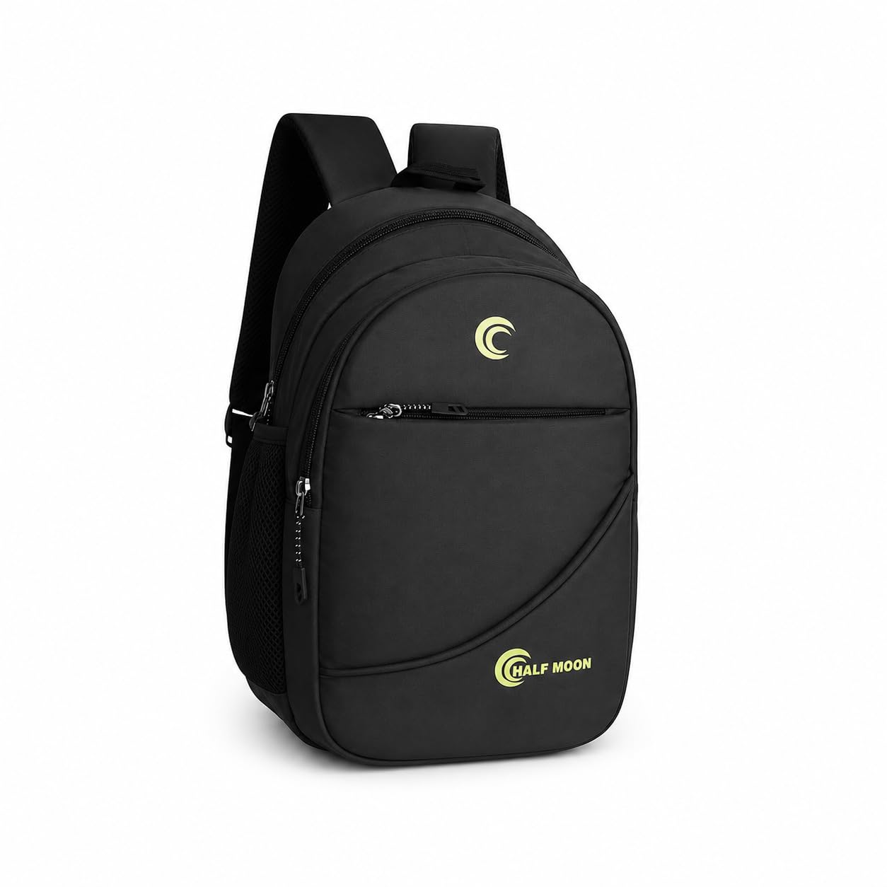 Minipack 15L Daily Use Backpack For Men/Backpack For Men | Tuition Office Bag Casual Bagpack | Daypack With 3 Compartments | For Hiking Camping Rucksack | Bags For Travelling (Black)-image-5
