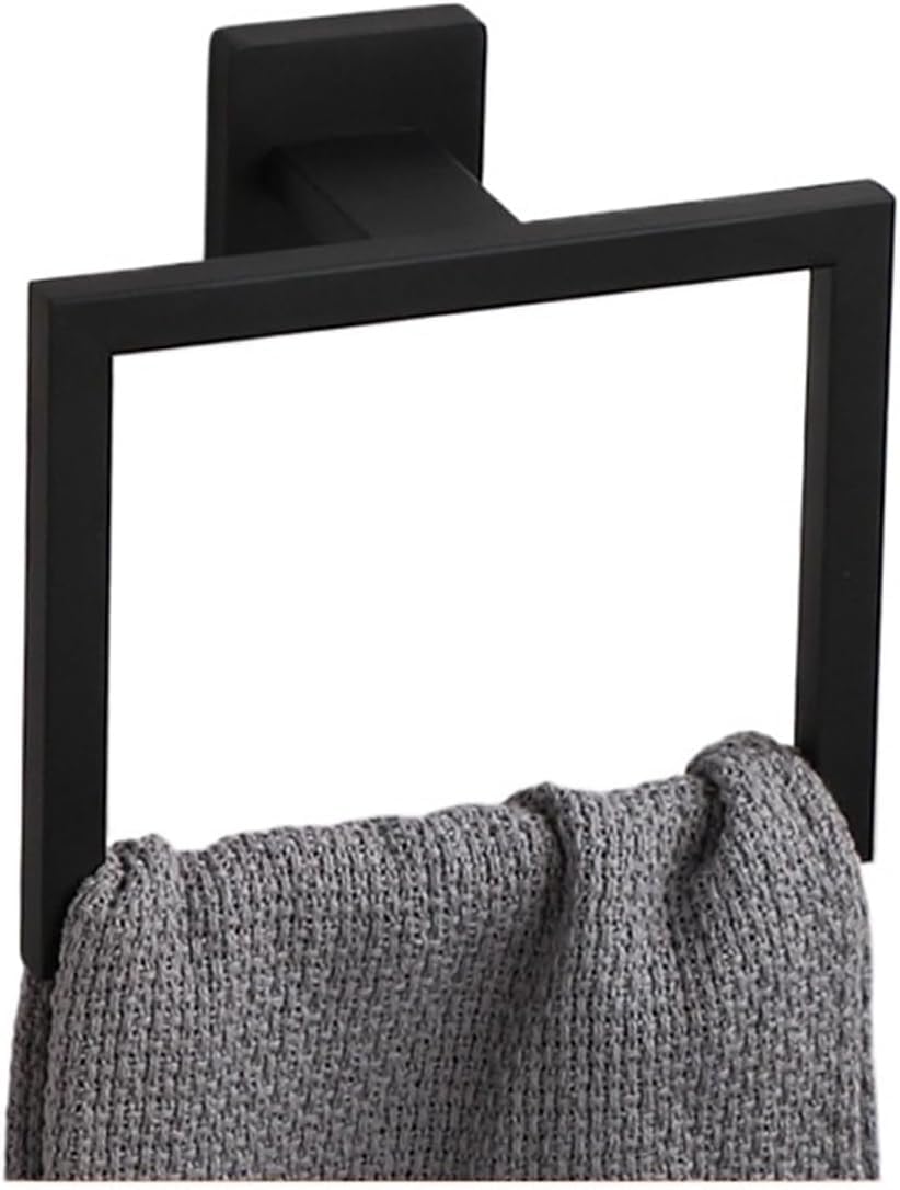 Handtuchring, Badezimmer-Handtuchhalter aus Edelstahl, modern, rund