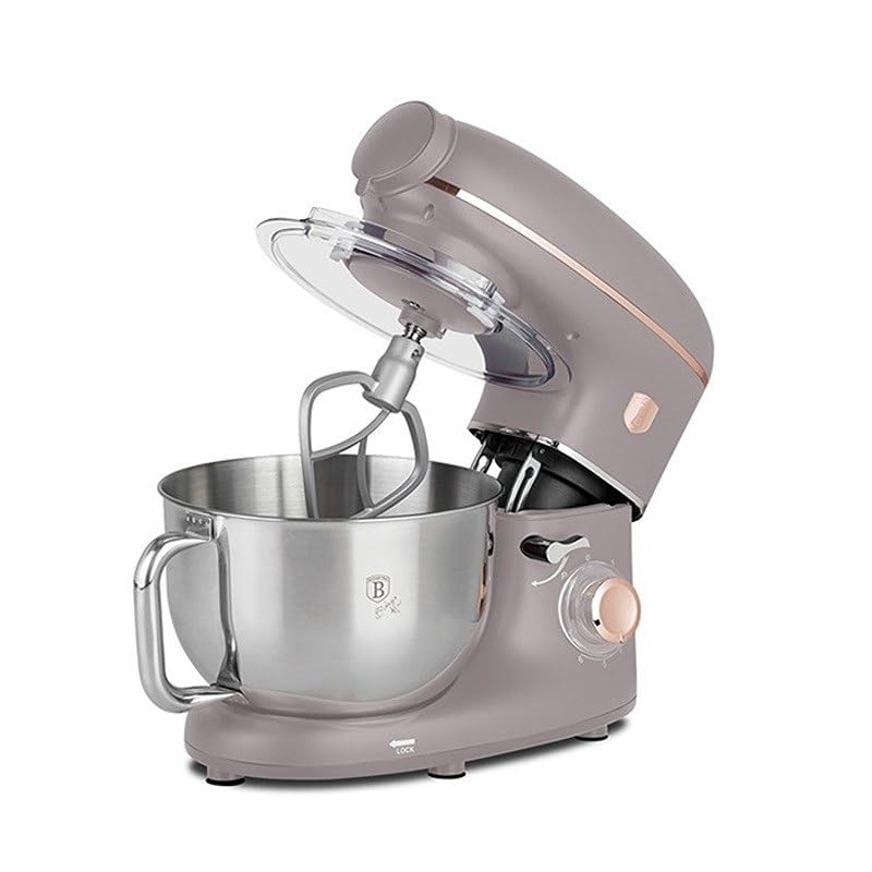 Berlinger Haus Robot kuchenny z młynkiem i mikserem, 1500 W, Taupe Collection BH-9530