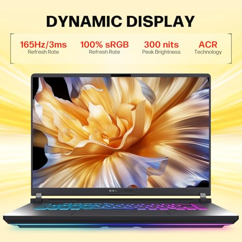 Image of ASUS ROG Strix G16 Gaming Laptop, NVIDIA RTX 5060, Intel i7-14650HX, 16 inch 1920x1200 FHD+ 165Hz 3ms, WiFi 7, Dolby Atmos, Hires Audio, HD+ Cam, 64 GB DDR5, 1 TB SSD, Windows 11 Pro, Accessories