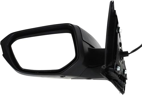 Garage-Pro Espejo compatible con Honda Civic 2016-2021 lado del conductor, sedán, coupé, plegable, manual, vidrio eléctrico pintable