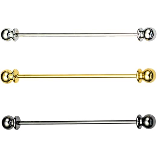 Classic Collar Pin Copper Jewelry 3 Pieces