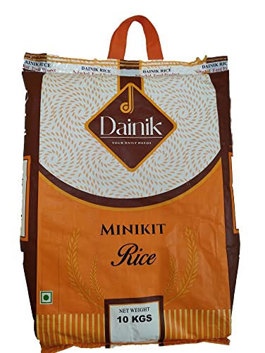 Image of Dainik Regular Minikit 10 Kg | Parboiled, Unpolished Rice for Everyday Meals | Consistent Texture for Daily Cooking | Nutritious Daily Rice - 10 kg Family Pack