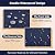 WEOAVRY Outdoor Deep Seat Cushions,24 x 24, Waterproof & Fade Resistant Patio Cushions for Outdoor Furniture, Deep Seat & Back Cushion with Secure Ties and Removable Cover, Blue