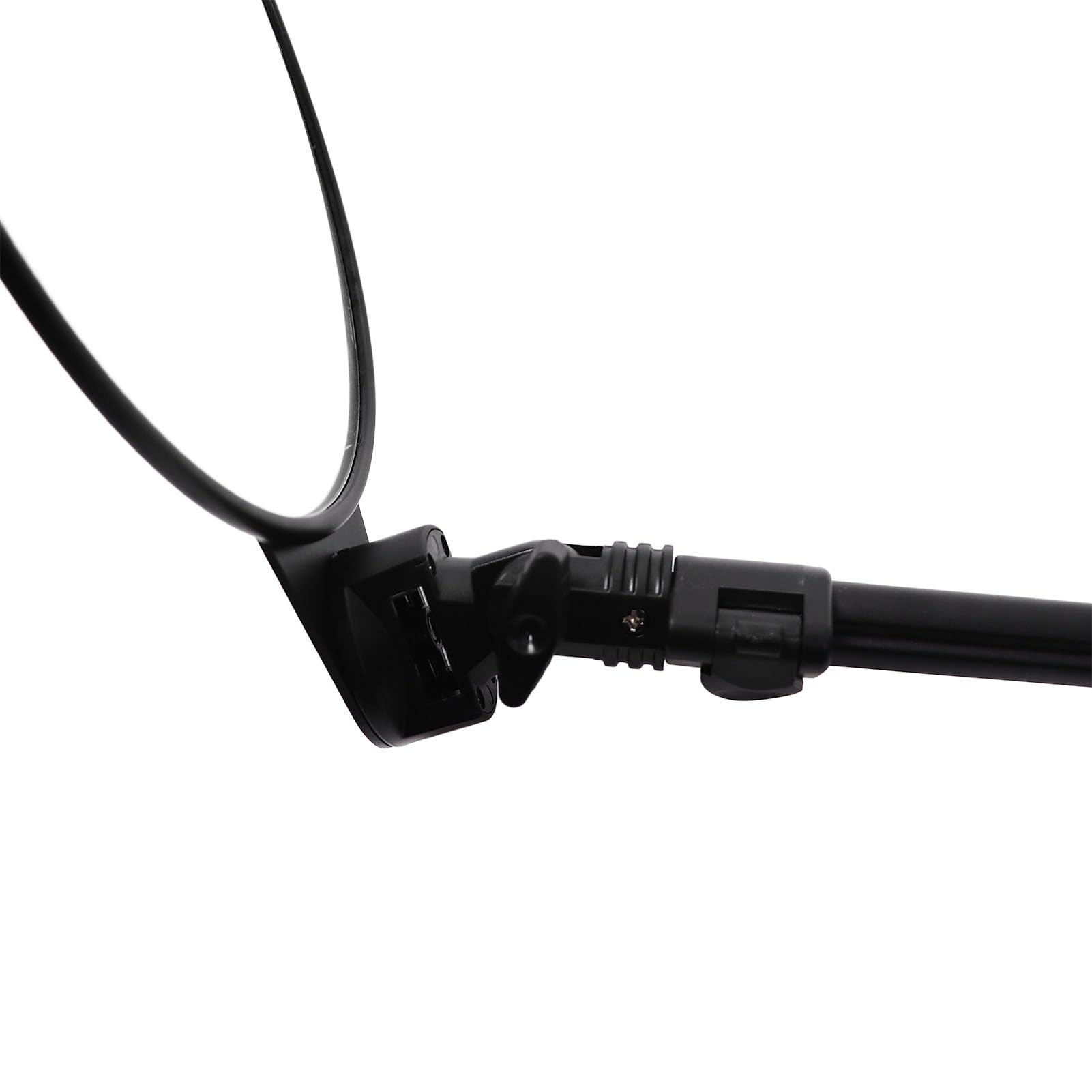Espejo de Inspección Telescópico con Luz LED, Multifuncional, Herramienta de Espejo Mecánico de 20 Cm de Largo, Visión de 360°, Gran Angular para Técnicos de Estacionamiento,