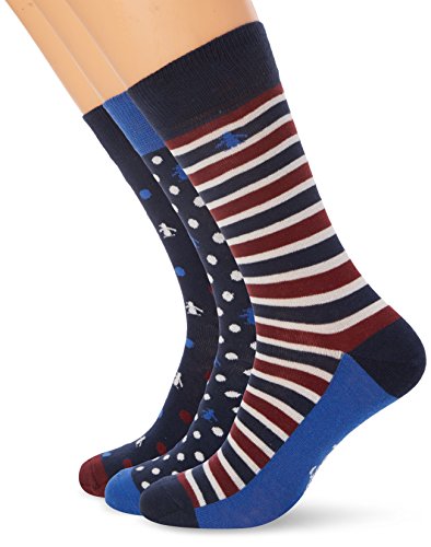 Original Penguin Msgpe206Stm Calzini, Blue