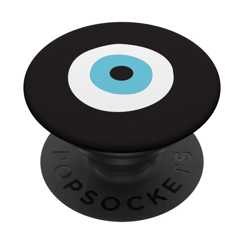 Blue Evil Eye Greek Mati PopSockets Adhesive PopGrip