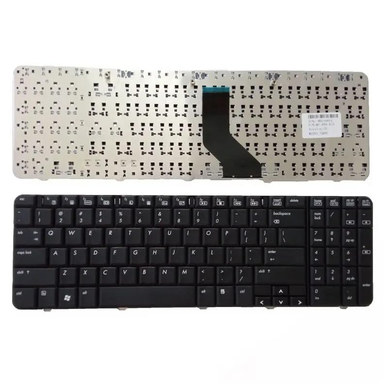 dla HP dla Compaq CQ60 G60 496771-001 NSK-HAA01 US czarna klawiatura części laptopa