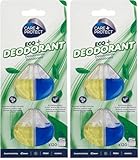 CARE+PROTECT ECO+ Spülmaschinen Deo, Zitrus I 2 Stck. Geschirrspüler Duft, 120 Spülgänge I Beseitigt unangenehme Gerüche zuverlässig & langanhaltend I Geschirrspüler Deo ohne Chemie & Mikroplastik
