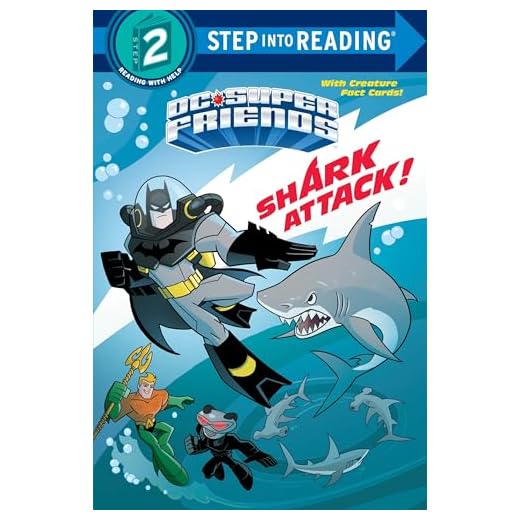 Shark Attack! (DC Super Friends) (Step into Reading)
