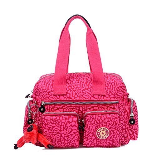 Sac à bandoulière en nylon pour femme parfait pour le shopping et les balades urbaines